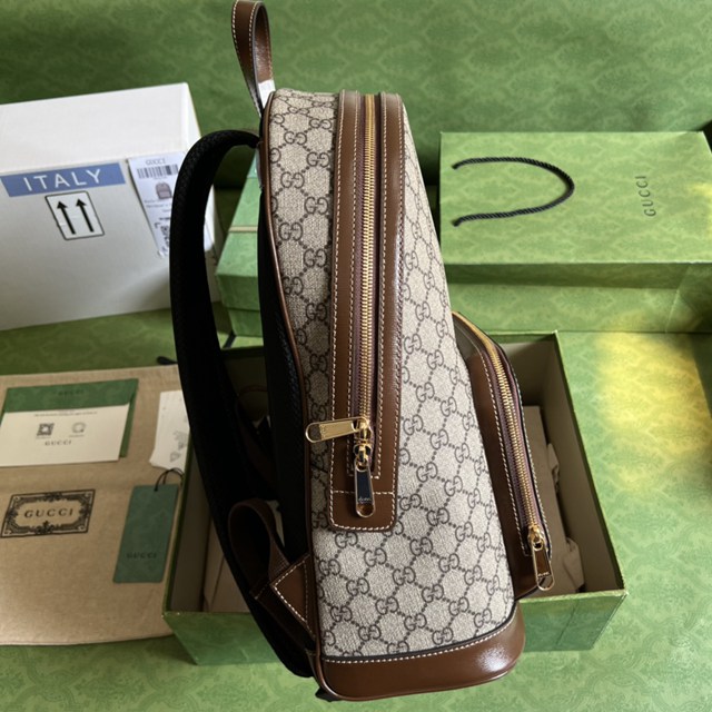 gucci專櫃新款男士雙肩包 古馳互扣式雙G背包 jcp2194